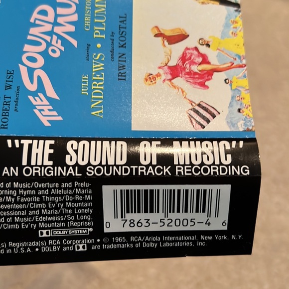 Original Soundtrack The Sound of Music Cassette Tape- opened, used - Picture 6 of 7